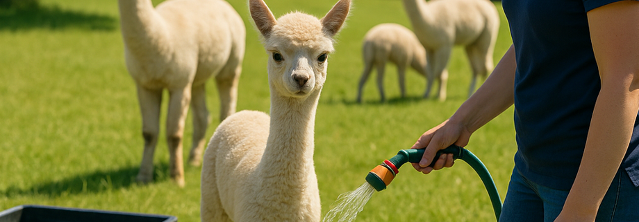 Keeping Your Alpacas Cool in the Heat